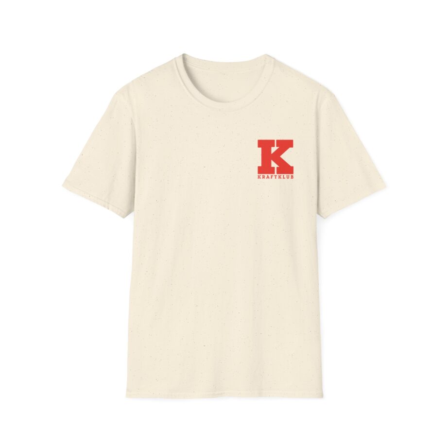 Kraftklub Cargo Patch Unisex Softstyle T-Shirt