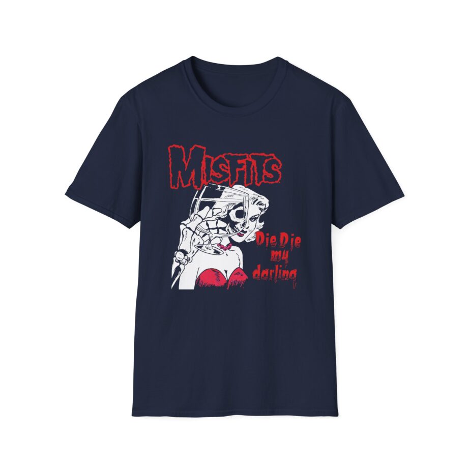 Misfits Die Die My Valentine Unisex Softstyle T-Shirt