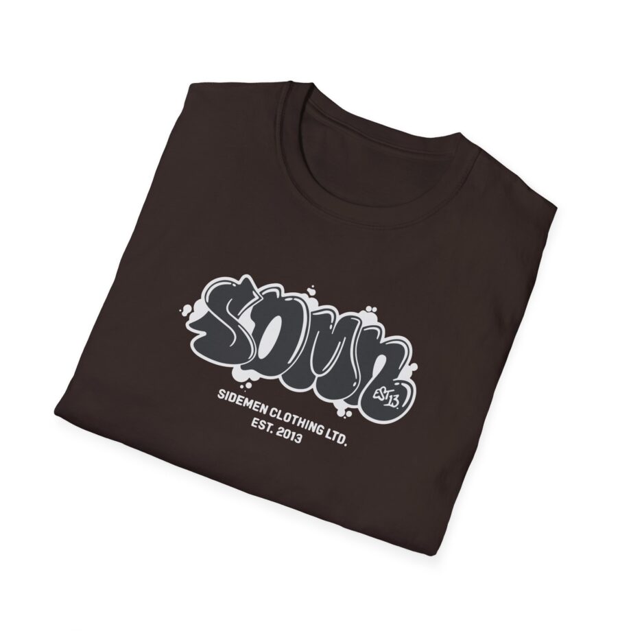 Sidemen Bubble Graffiti Unisex Softstyle T-Shirt