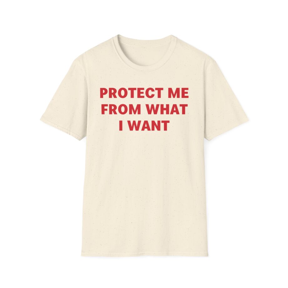Jenny Holzer Protect Me From What I Want Unisex Softstyle T-shirt