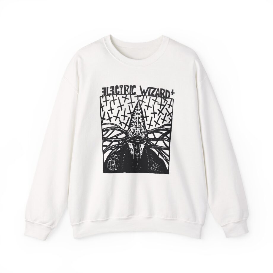 Electric Wizard Doom Sludge Stoner Metal Poster Unisex Heavy Blend™ Crewneck Sweatshirt