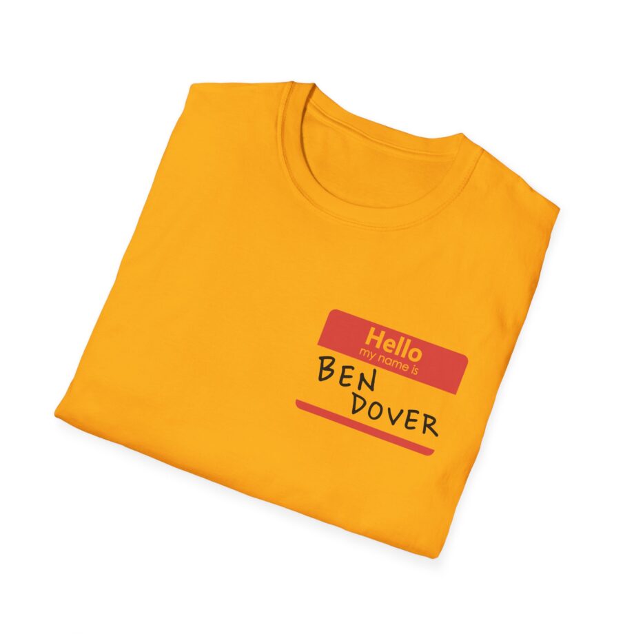 Baylen Levine Ben Dover Unisex Softstyle T-shirt