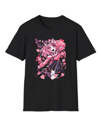Anime Ironmouse Unisex Softstyle T-Shirt