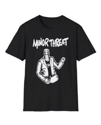 Minor Threat Minor Threat Bottled Violence Punk Unisex Softstyle T-shirt