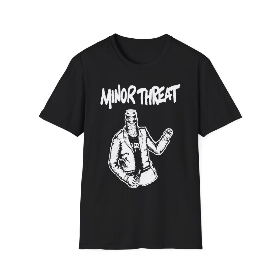 Minor Threat Minor Threat Bottled Violence Punk Unisex Softstyle T-shirt