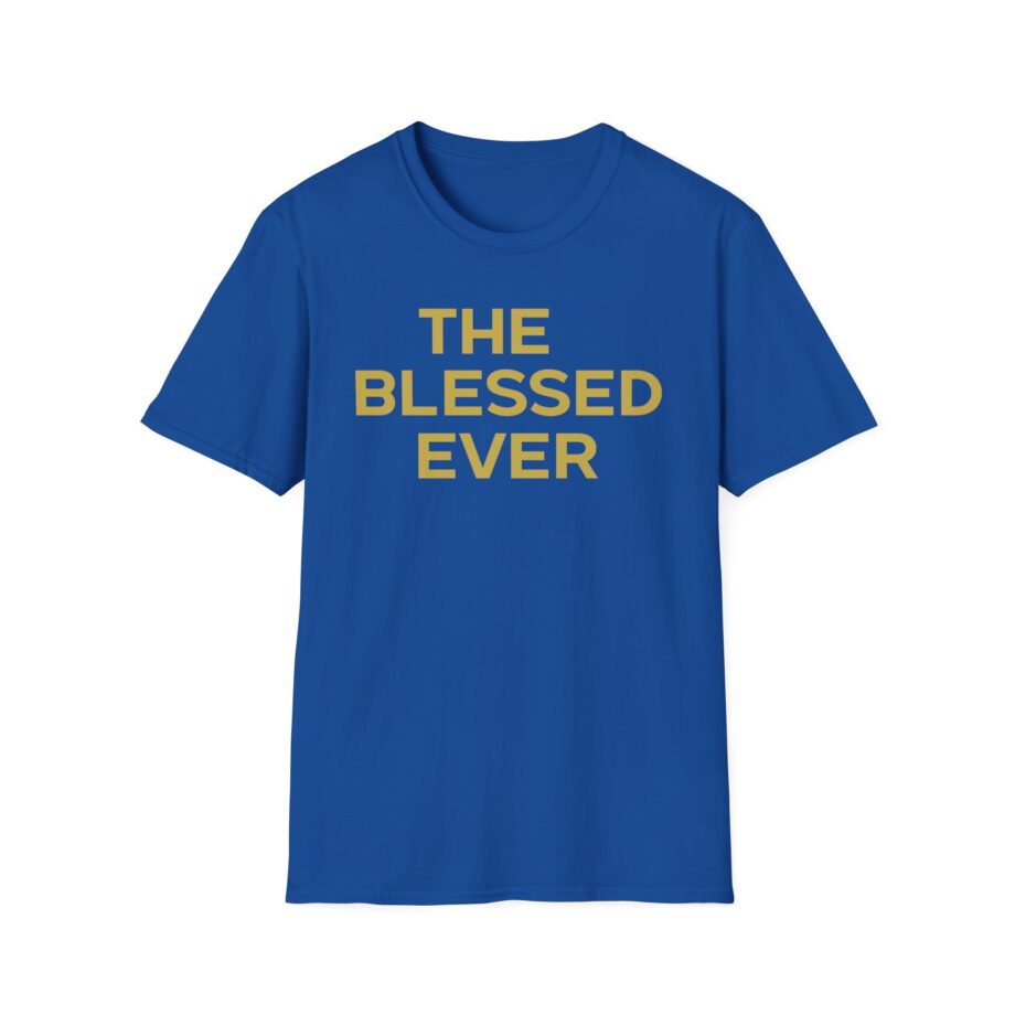 Max Holloway the Blessed Ever Unisex Softstyle T-shirt