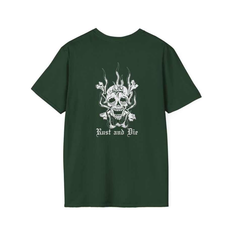 Kublai Khan Rust and Die Unisex Softstyle T-shirt