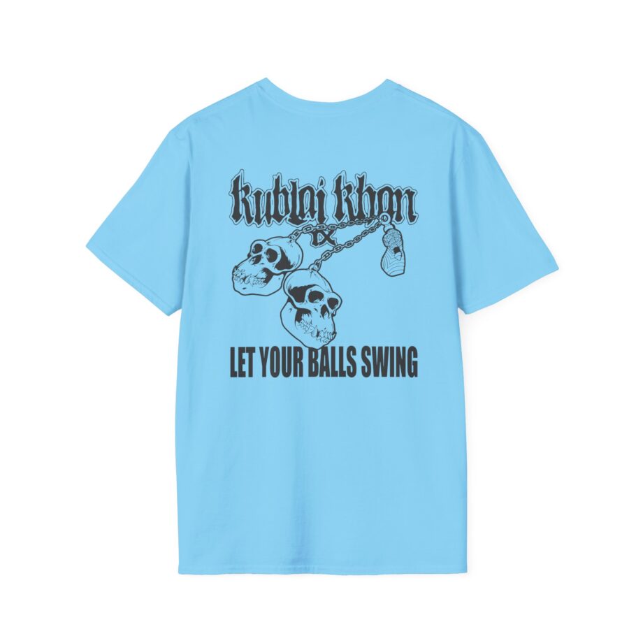 Kublai Khan Let Your Balls Swing Unisex Softstyle T-shirt