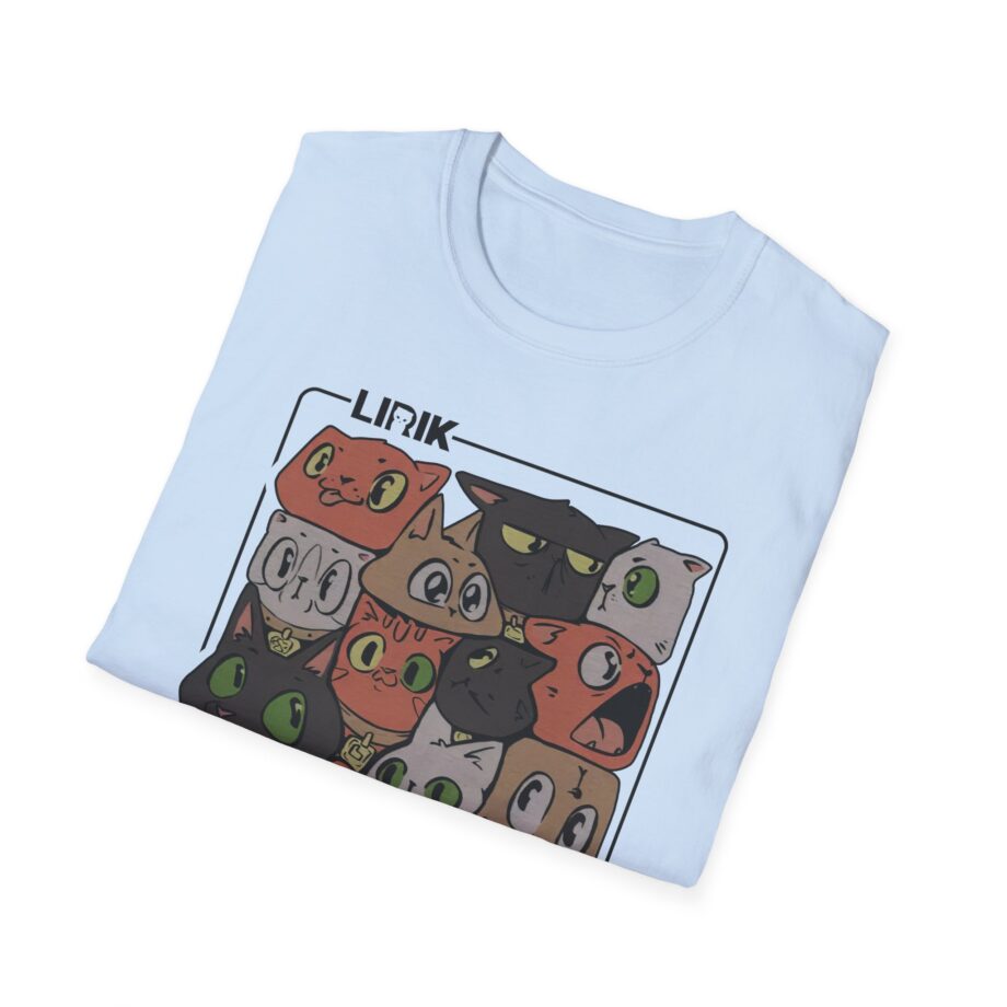 Lirik Squished Cat Jar Unisex Softstyle T-shirt