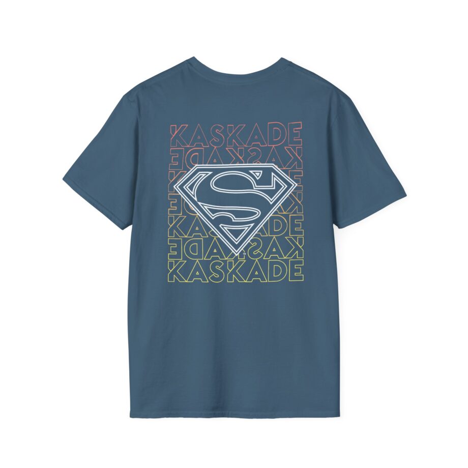 Kaskade X Superman Stacked Unisex Softstyle T-shirt