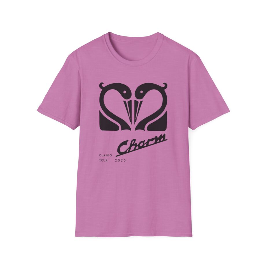 Clairo Charm Swan Europe Tour Unisex Softstyle T-Shirt