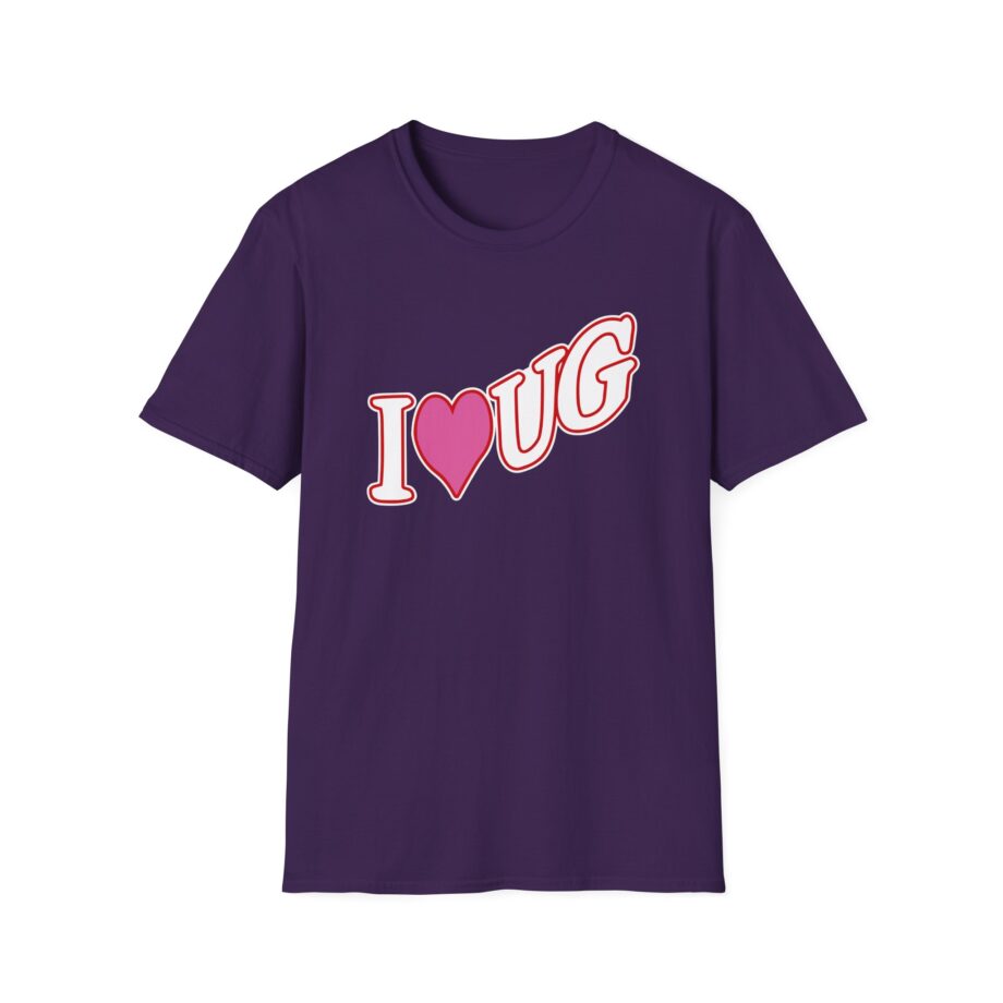 Undergrunn I Love Ug Unisex Softstyle T-Shirt