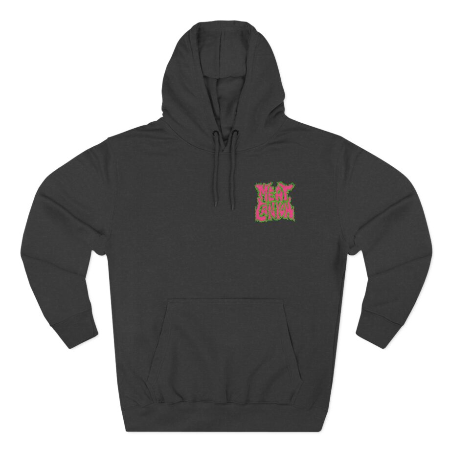 Papa Meat  Three-Panel Fleece Hoodie