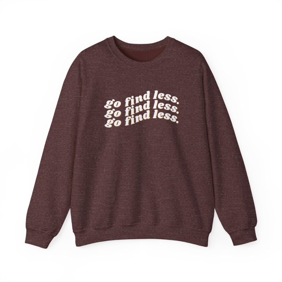 Elyse Myers Go Find Less Unisex Heavy Blend™ Crewneck Sweatshirt