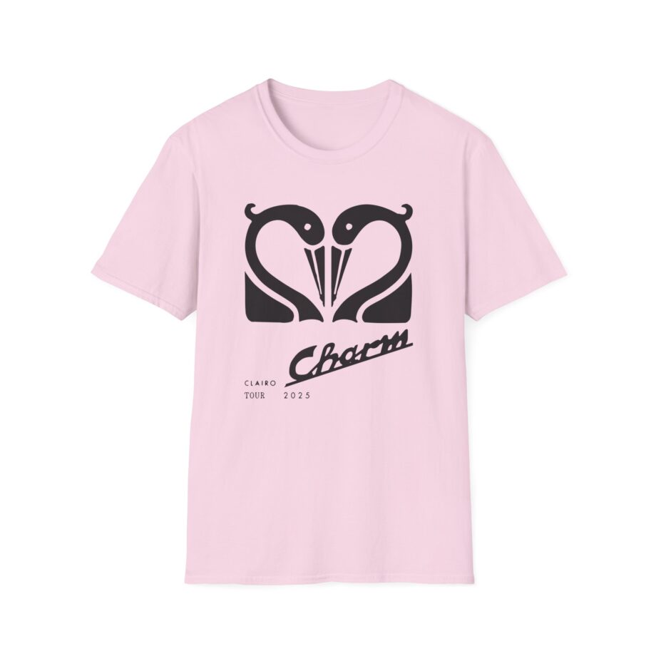 Clairo Charm Swan Europe Tour Unisex Softstyle T-Shirt