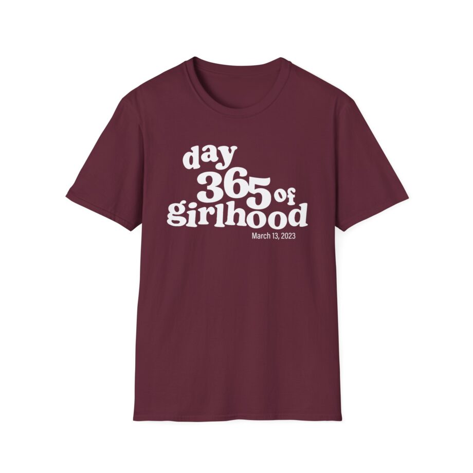 Dylan Mulvaney Day 365 Days of Girlhood  Unisex Softstyle T-Shirt