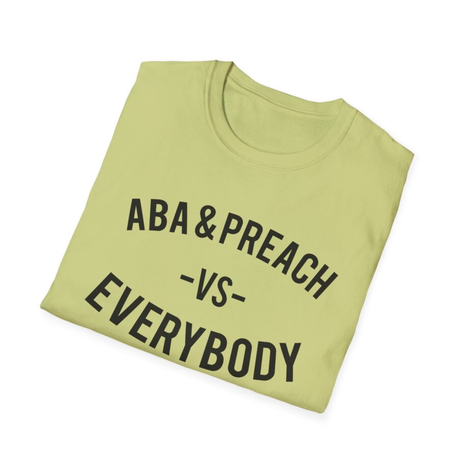 Aba and Preach Unisex Softstyle T-Shirt