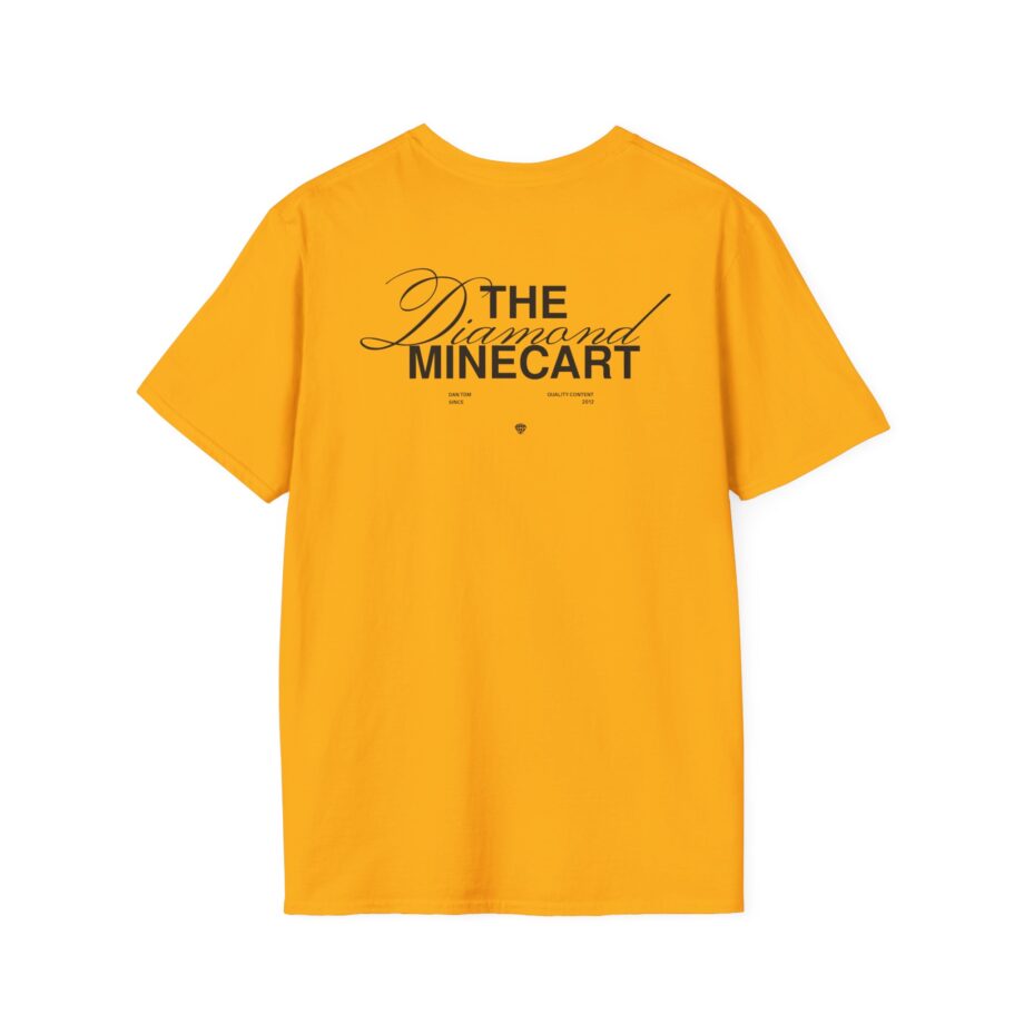 Dantdm the Diamond Minecart Unisex Softstyle T-shirt