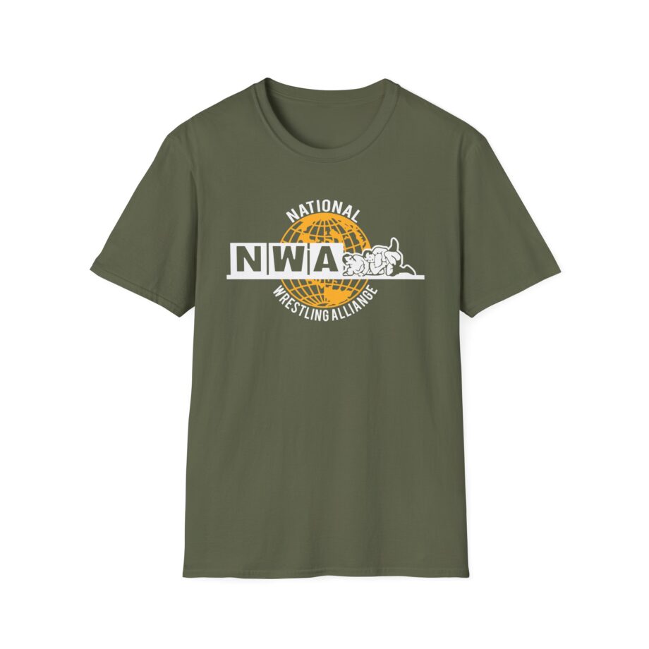 Nwa National Wrestling Alliance Unisex Softstyle T-shirt