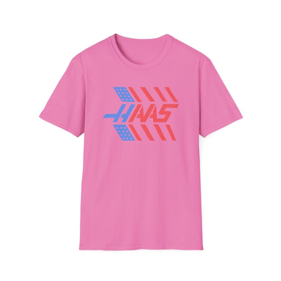 Haas F1 Stars and Stripes Unisex Softstyle T-Shirt