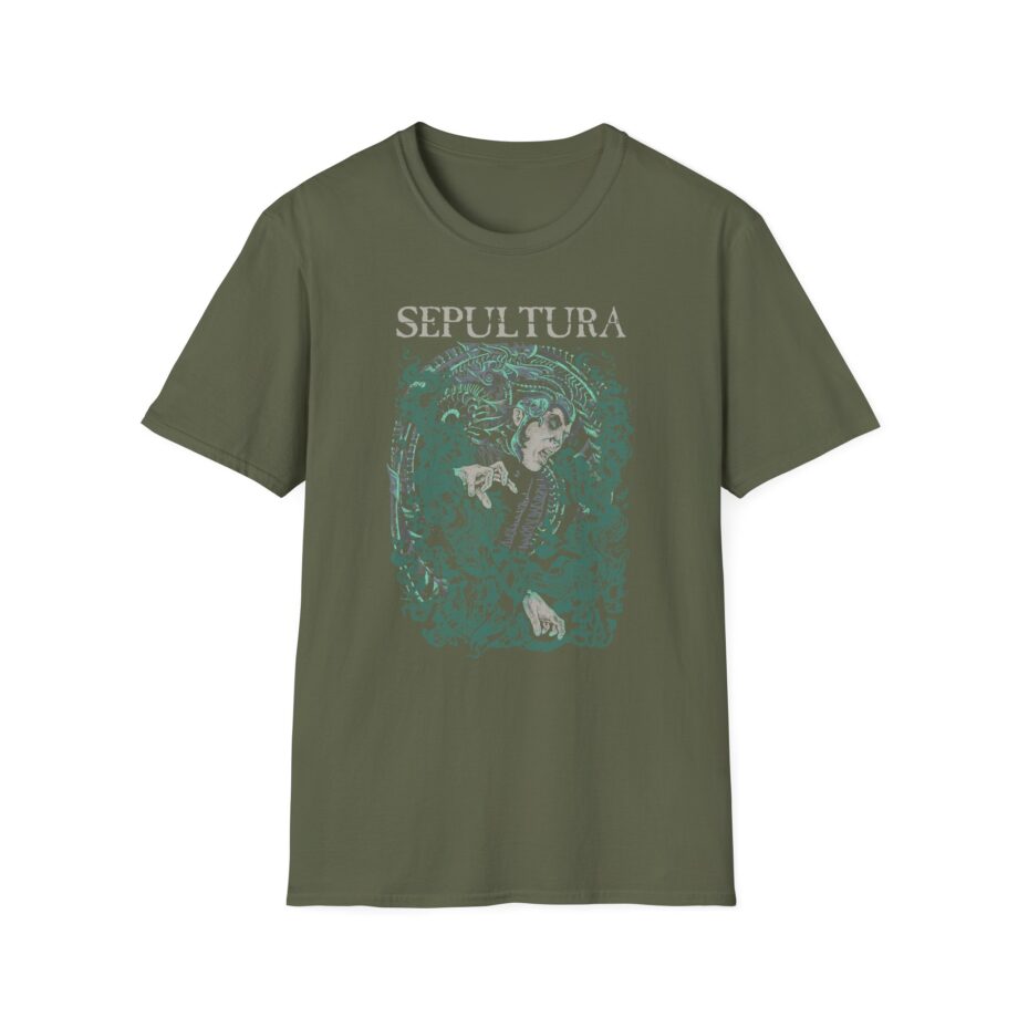 Sepultura Isolation Unisex Softstyle T-shirt