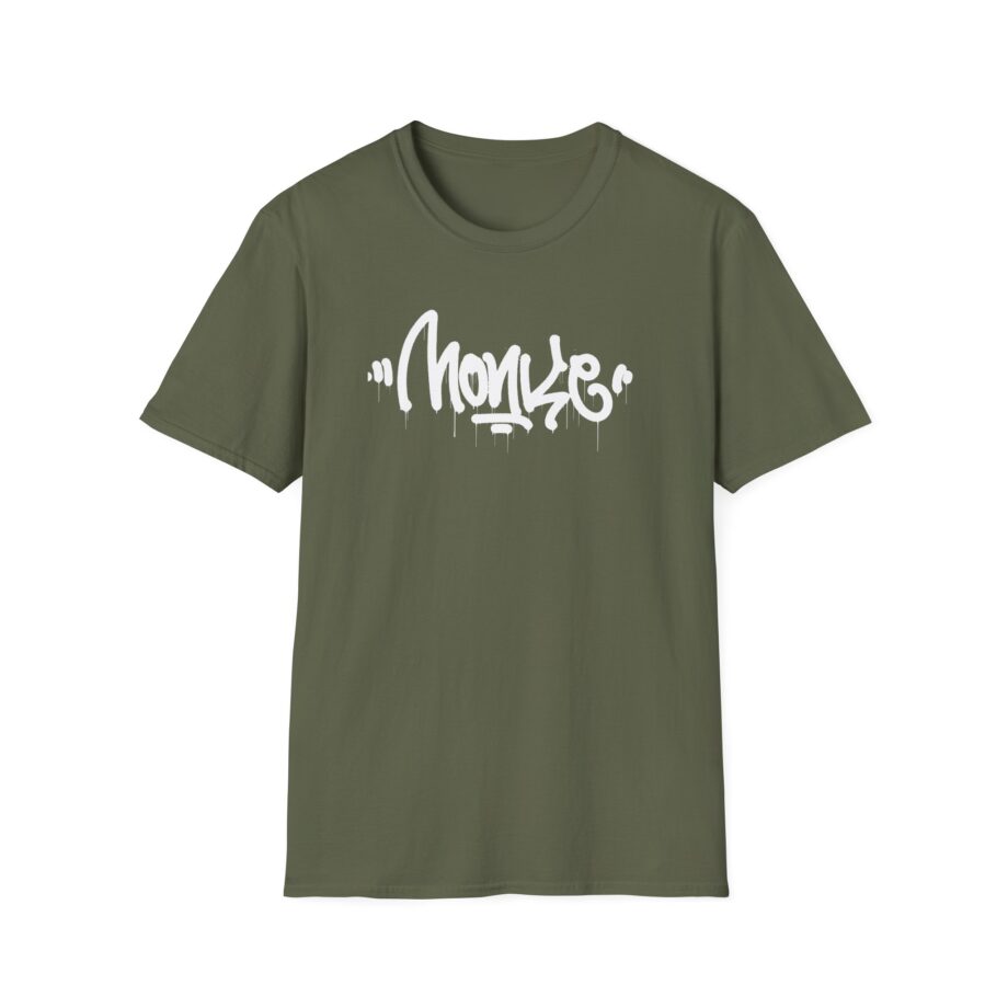 Spoonkid Monke Drip Unisex Softstyle T-Shirt