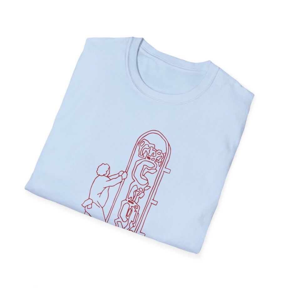 Djo The Crux Sign Ringer Unisex Softstyle T-Shirt