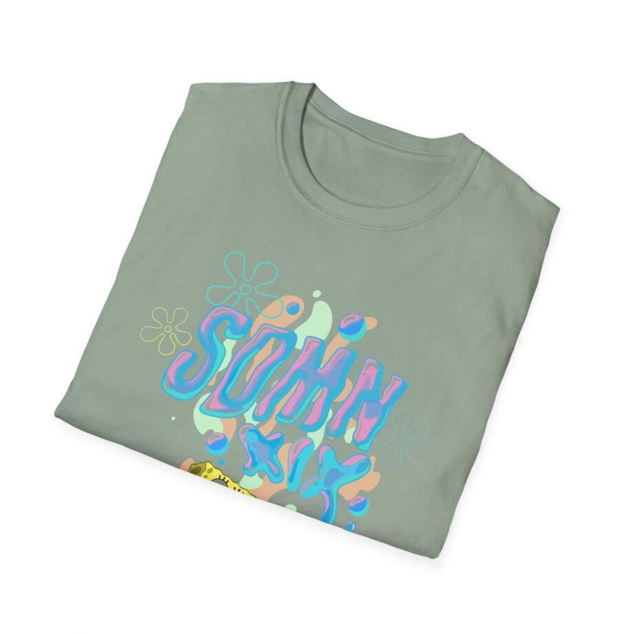 Sidemen Sdmn X Spongebob Bubble Blowing Unisex Softstyle T-Shirt