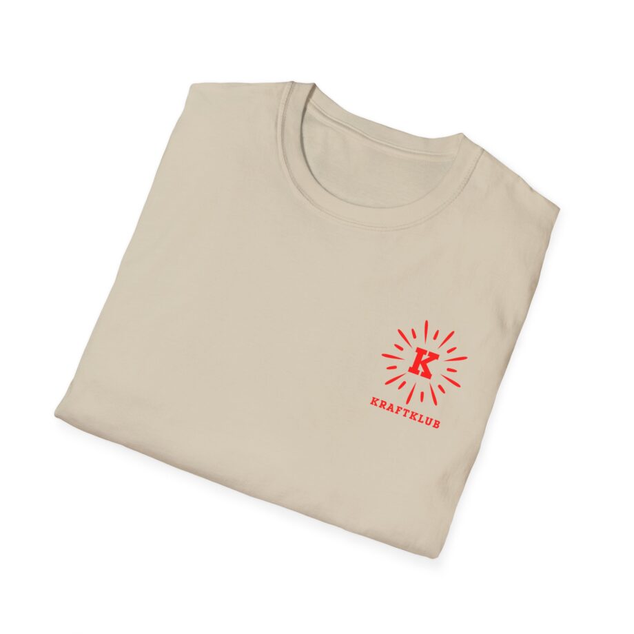 Kraftklub Glowing K Unisex Softstyle T-shirt