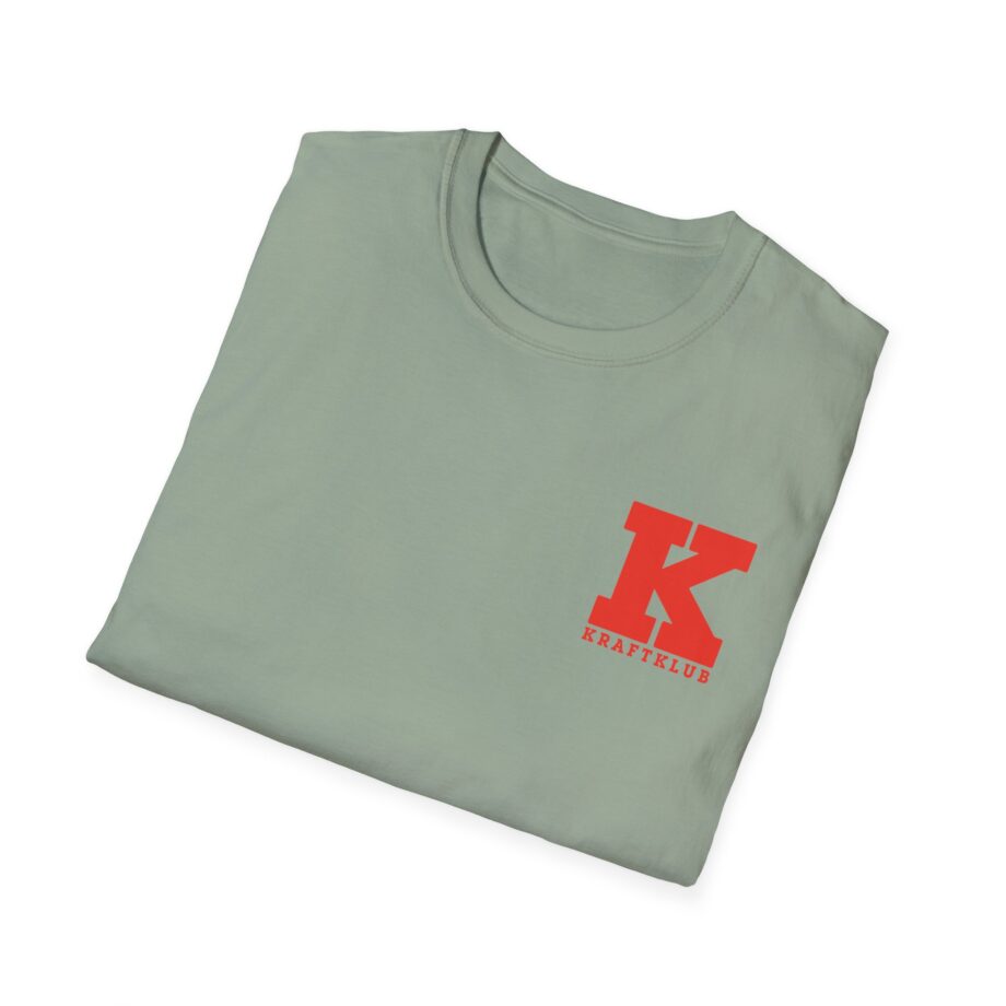 Kraftklub Cargo Patch Unisex Softstyle T-Shirt