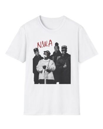 Nwa Rap Unisex Softstyle T-shirt