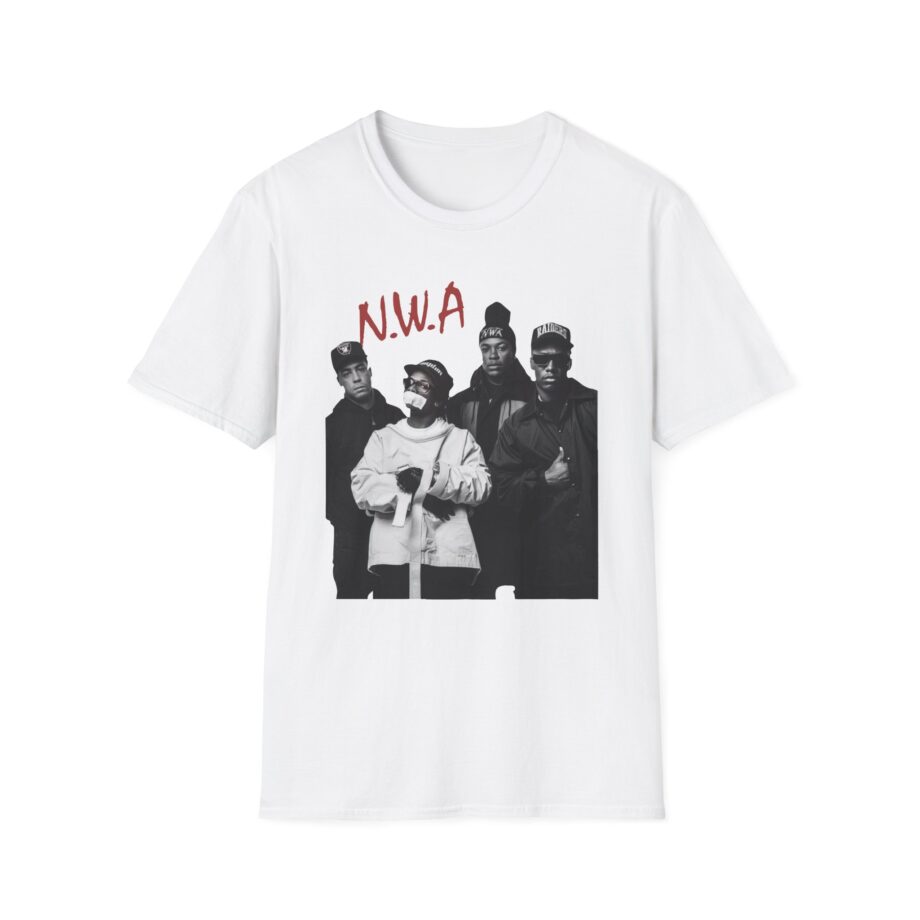 Nwa Rap Unisex Softstyle T-shirt