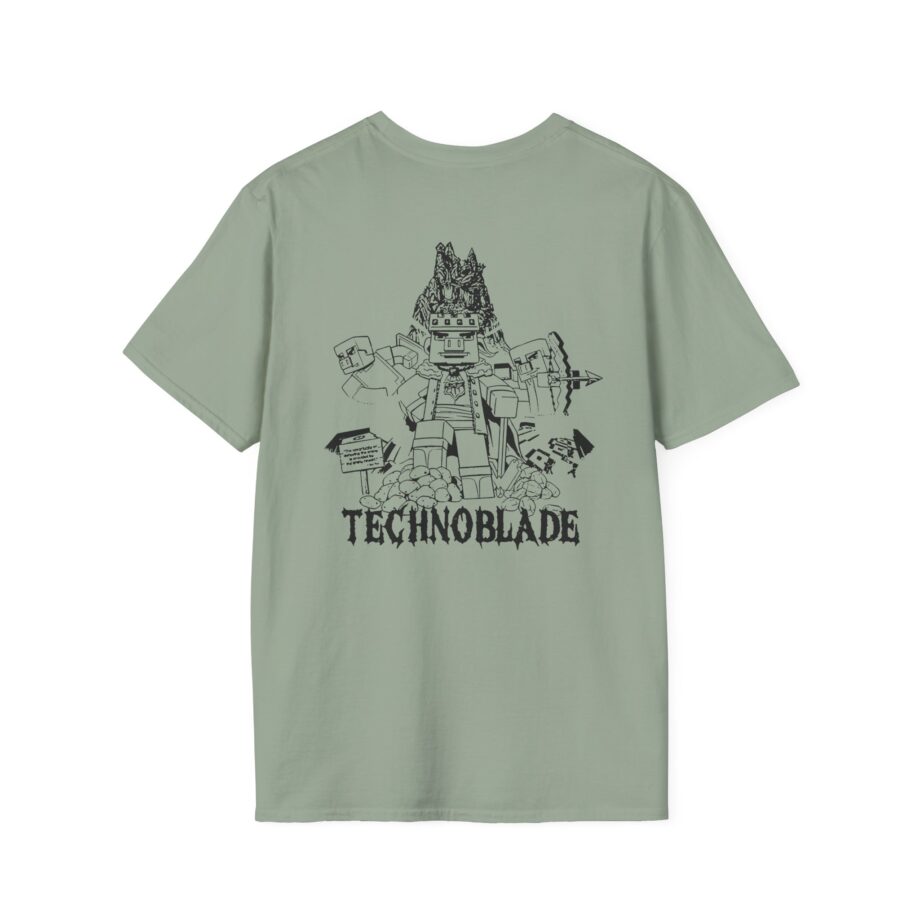 Technoblade Diamond Bow Unisex Softstyle T-shirt