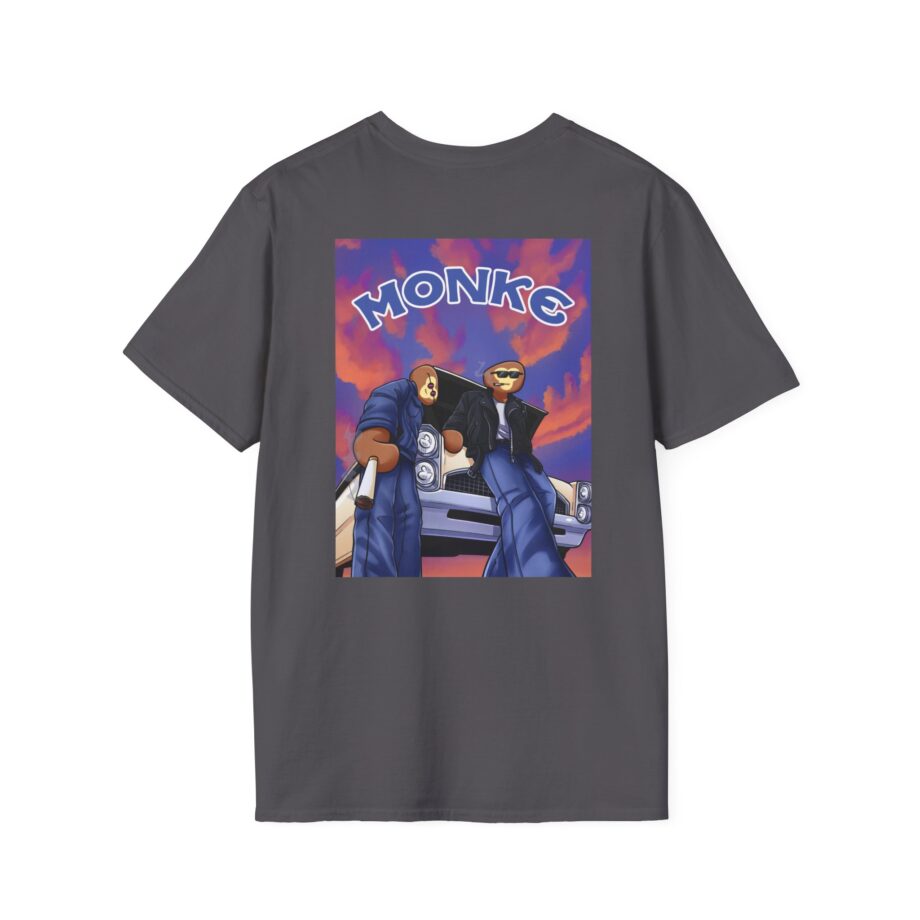 Spoonkid Dj Monke Unisex Softstyle T-Shirt