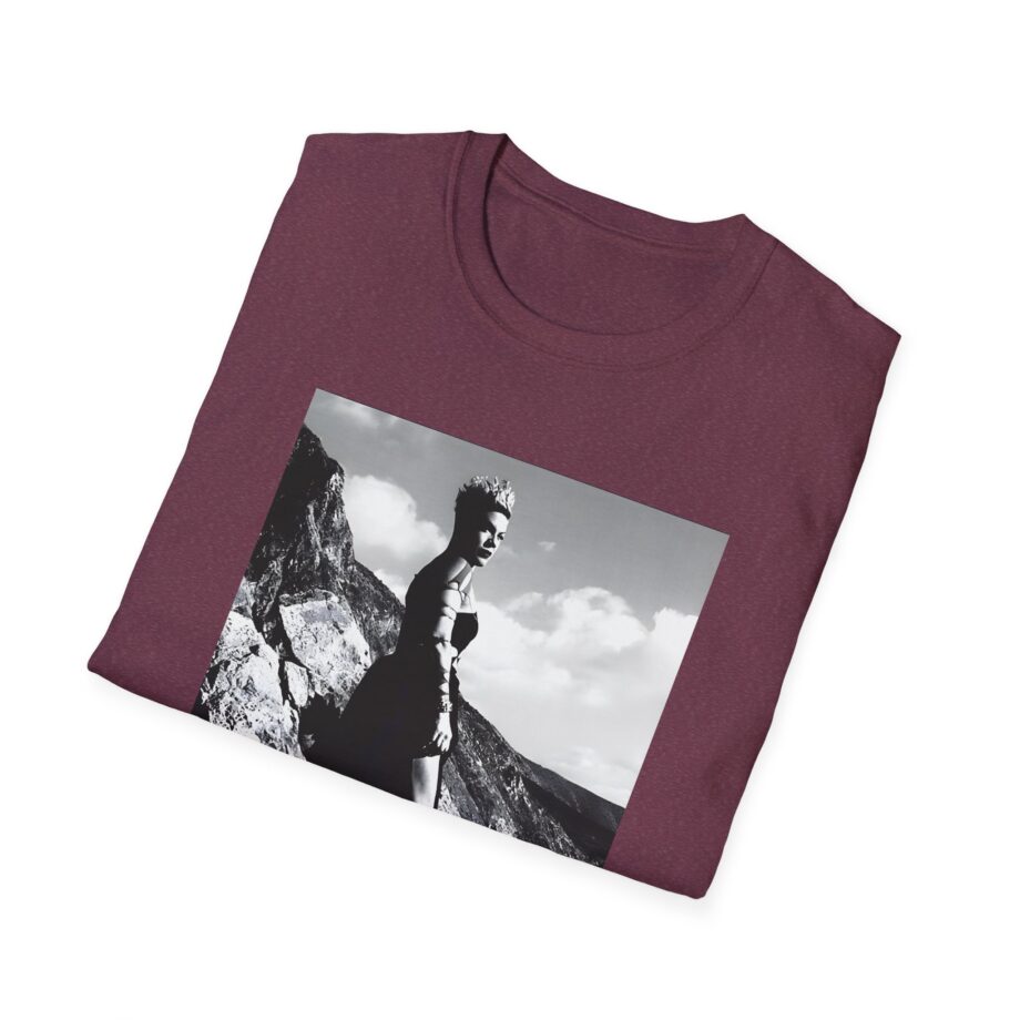 P!nk Split Tie Dye Unisex Softstyle T-Shirt