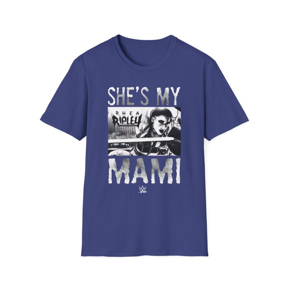 Rhea Ripley She's My Mami Unisex Softstyle T-Shirt
