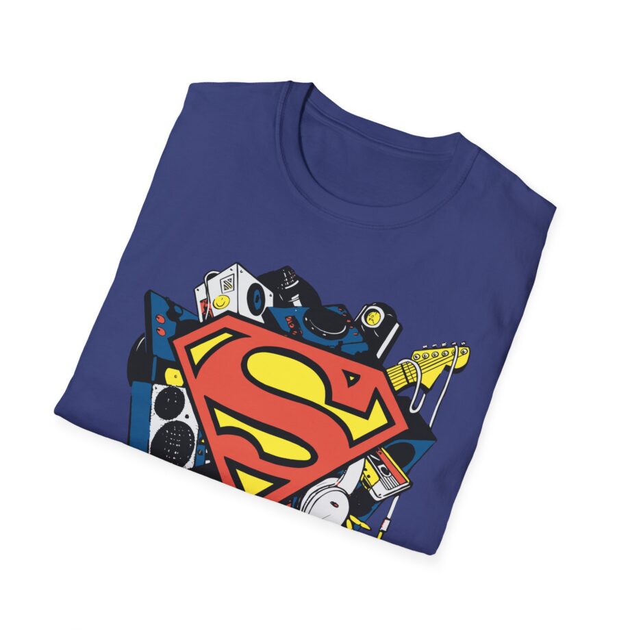 Kaskade X Superman Musician Unisex Softstyle T-shirt