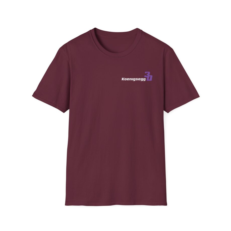 Koenigsegg 30 Years of Performance Unisex Softstyle T-shirt