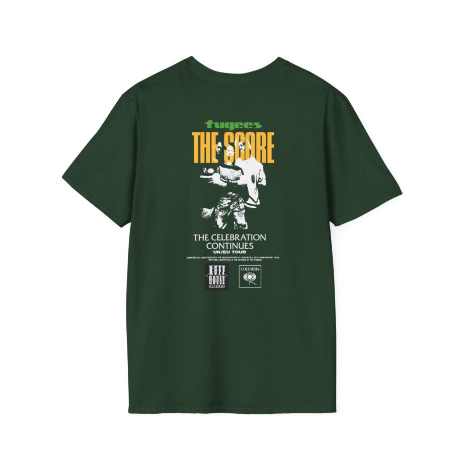 Lauryn Hill Fugees Uk/eu Tour the Score Unisex Softstyle T-Shirt