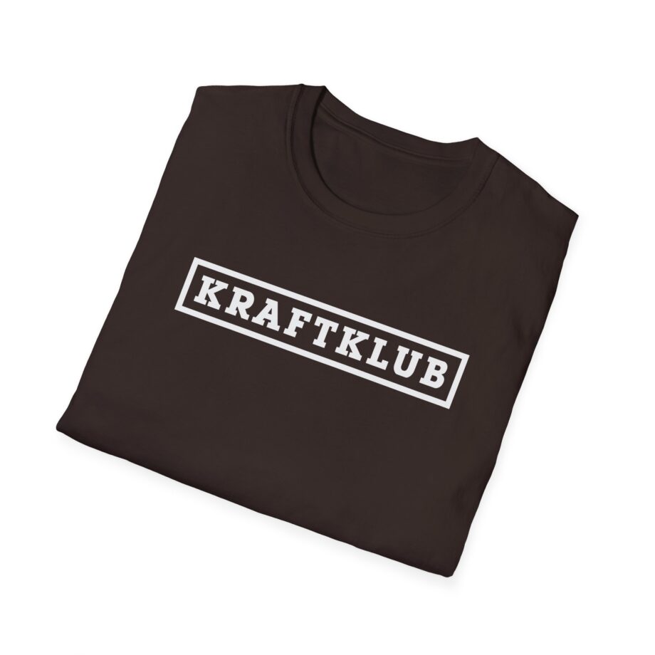 Kraftklub Lettering  Unisex Softstyle T-Shirt