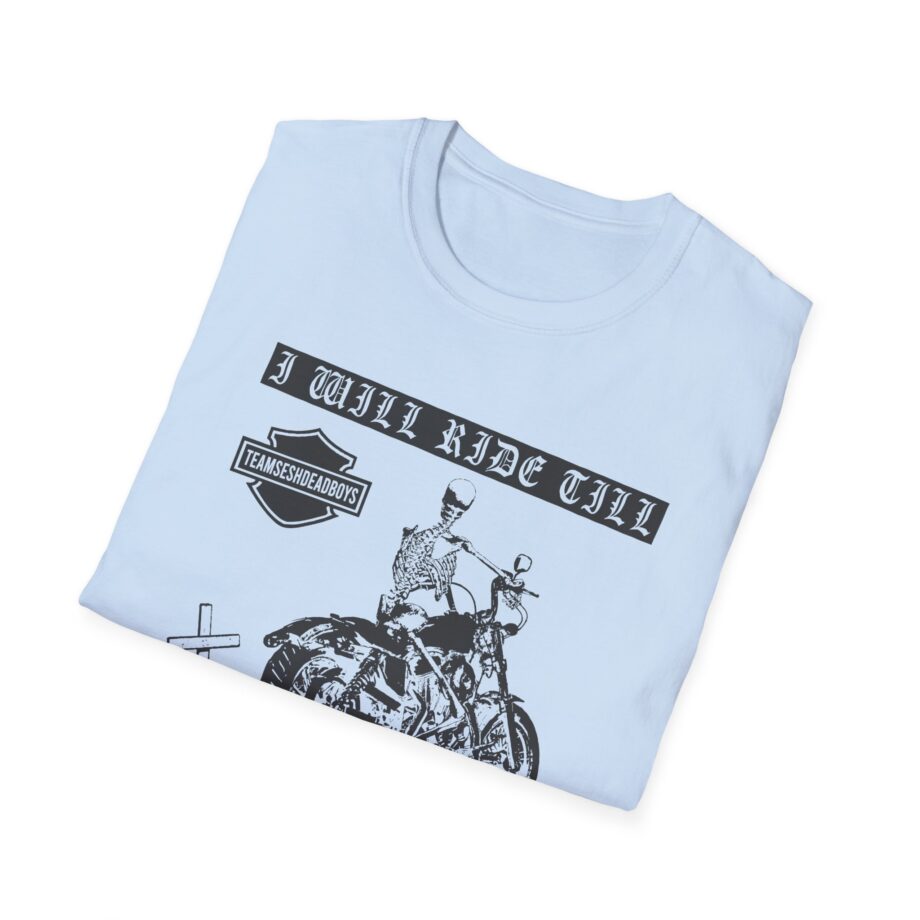 Bones Team Sesh Ride Till I Die Unisex Softstyle T-shirt