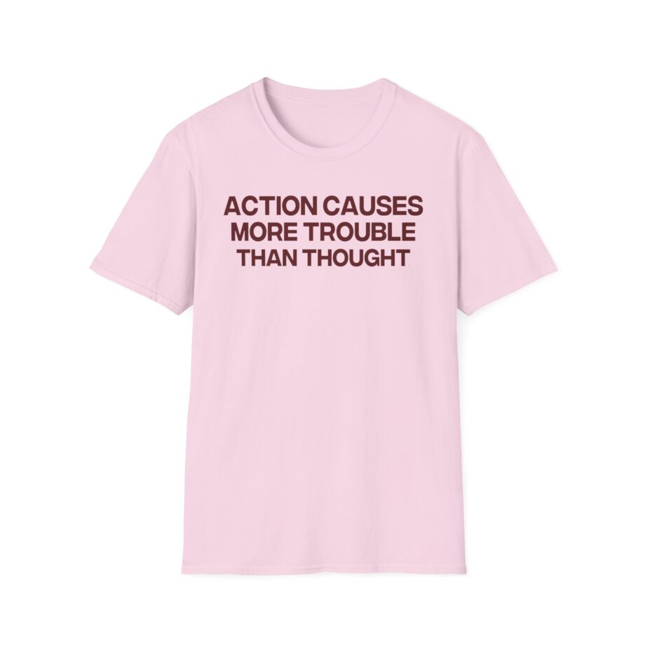 Jenny Holzer Action Causes More Trouble Than Thought Unisex Softstyle T-shirt