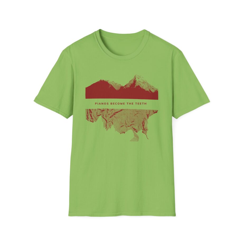 Pianos Become the Teeth Mountains Unisex Softstyle T-shirt