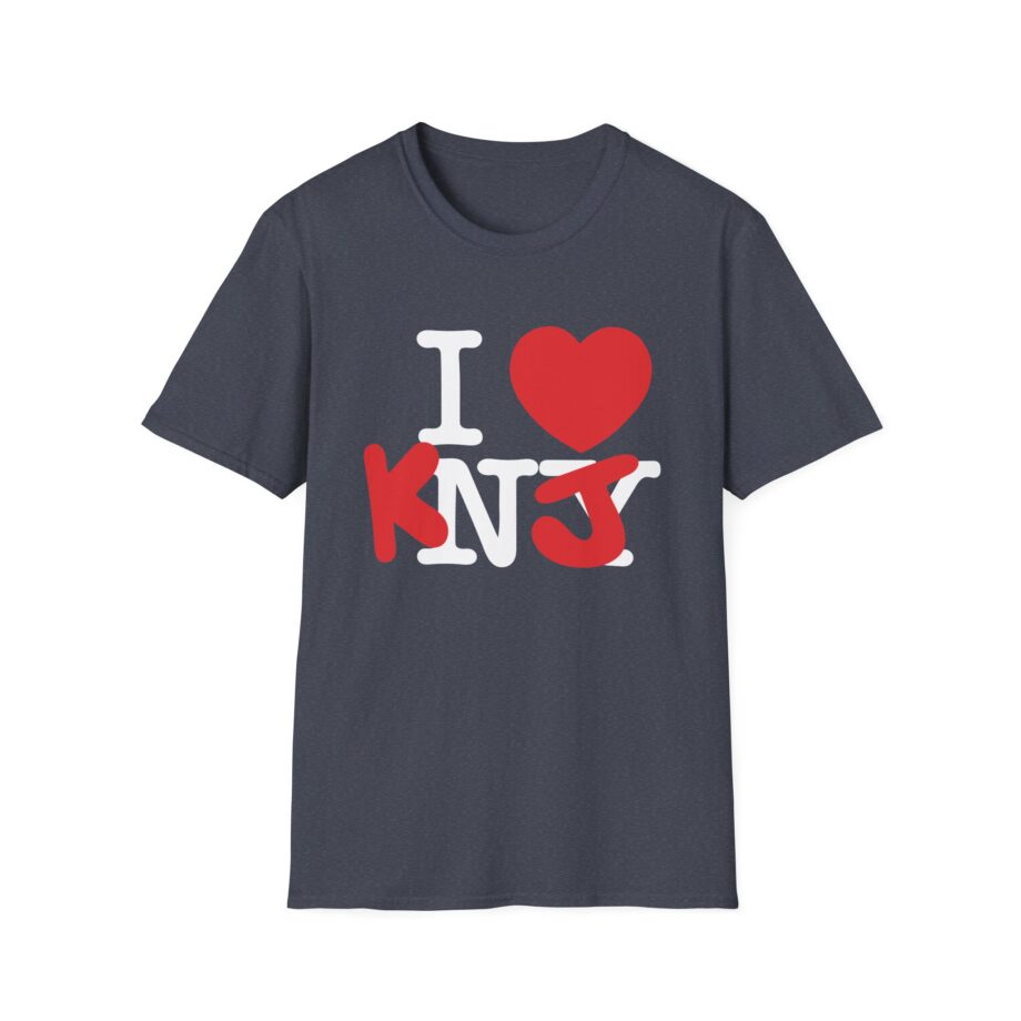 I Love KNJ Unisex Softstyle T-Shirt