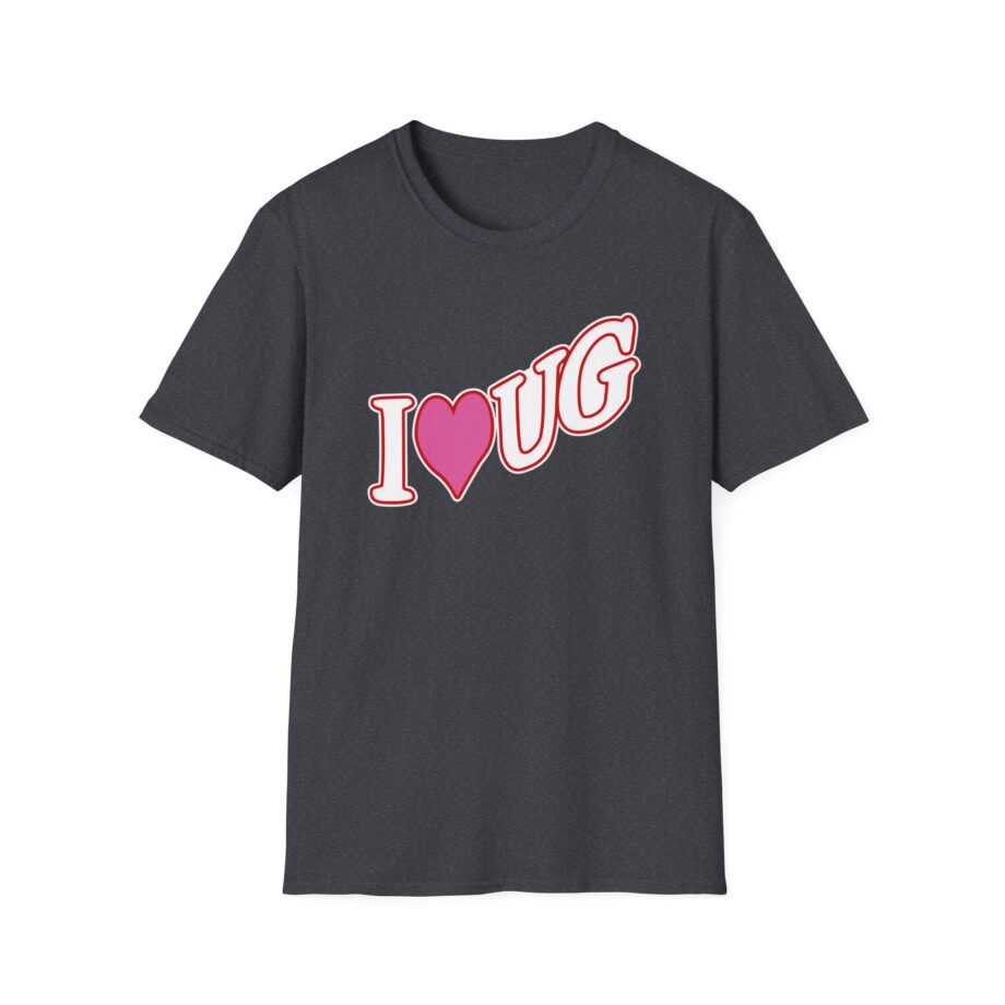 Undergrunn I Love Ug Unisex Softstyle T-Shirt