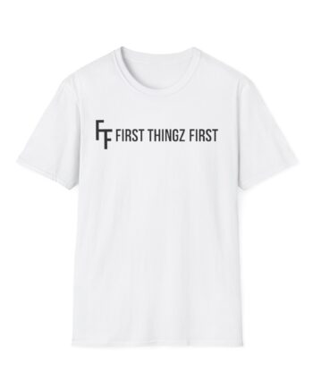 Katie Van Slyke First Thingz First  Unisex Softstyle T-shirt