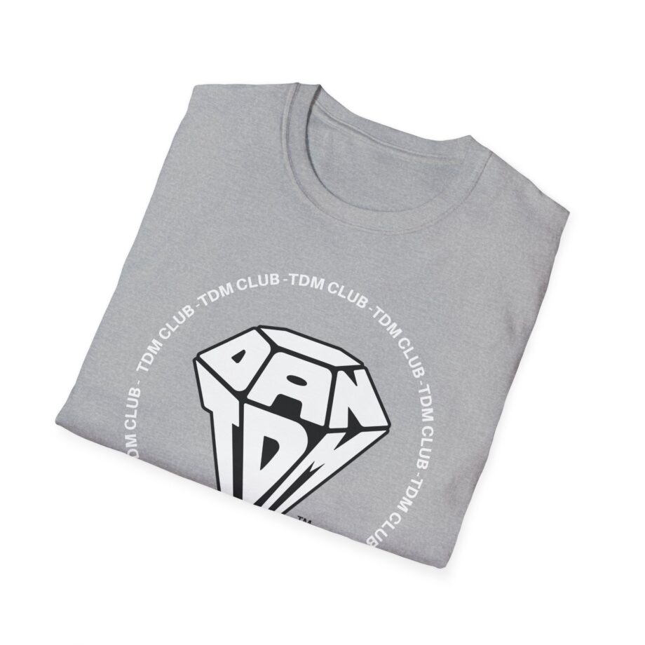 Dantdm the Diamond Minecart Unisex Softstyle T-shirt