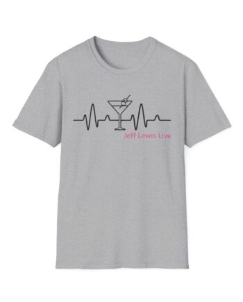 Jll Martini Heartbeat Unisex Softstyle T-Shirt