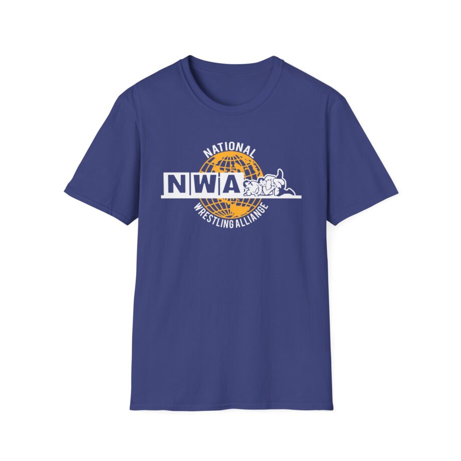 Nwa National Wrestling Alliance Unisex Softstyle T-shirt