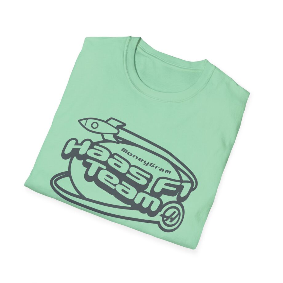 Haas F1 Team Rocketship Unisex Softstyle T-Shirt
